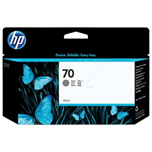 HP 70 grå original bläckpatron 130 ml. (C9450A)