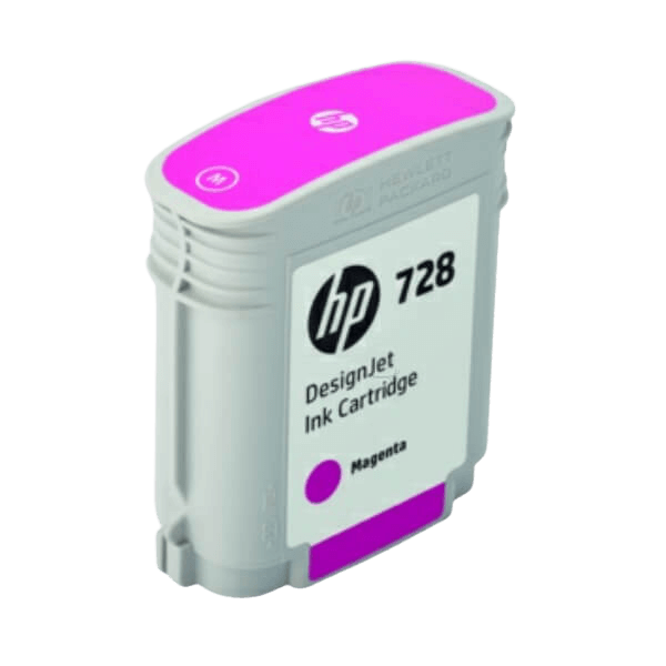HP 728 magenta original bläckpatron 40 ml. (F9J62A)
