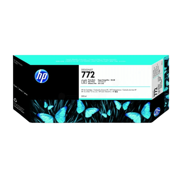 HP 772 XL foto svart original bläckpatron 300 ml. (CN633A)