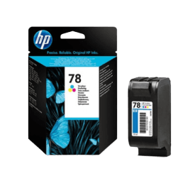 HP 78 3 färger i en original bläckpatron 19 ml. (C6578DE)