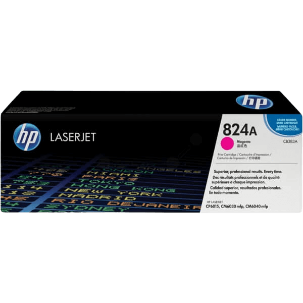 HP 824A magenta original toner 21000 sidor (CB383A)