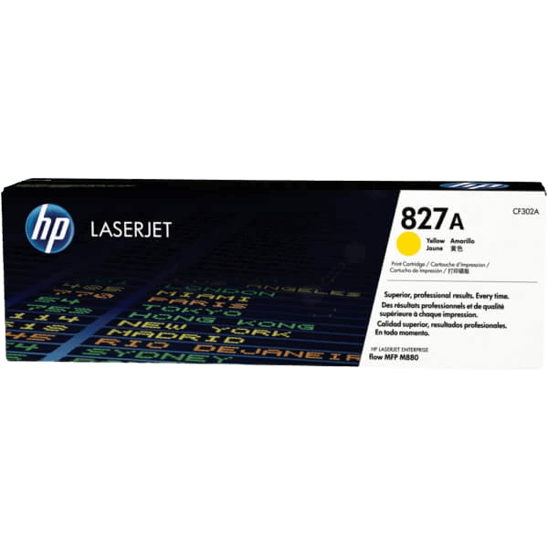 HP 827A gul original toner 32000 sidor (CF302A)