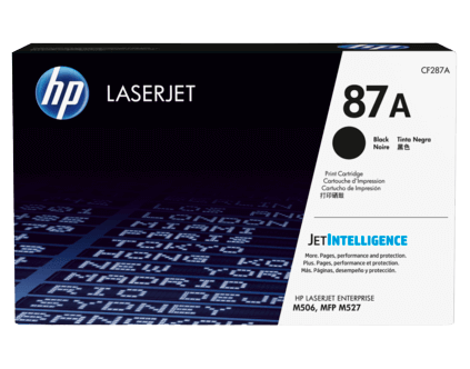 HP 87A svart original toner 9000 sidor (CF287A)