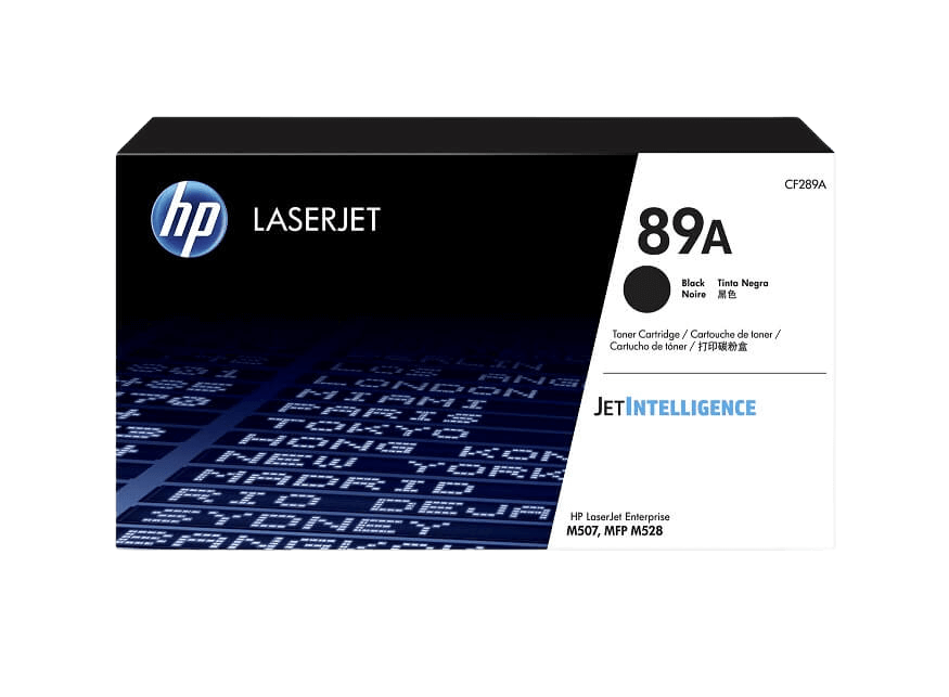 HP 89A svart original toner 5000 sidor (CF289A)
