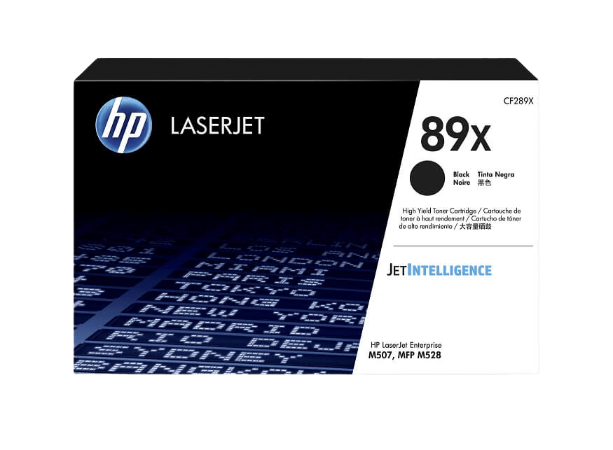 HP 89X XL svart original toner 10000 sidor (CF289X)