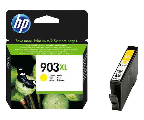 HP 903 XL gul original bläckpatron 825 sidor (T6M11AE)
