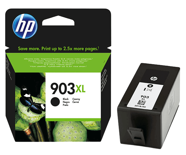 HP 903 XL svart original bläckpatron 825 sidor (T6M15AE)