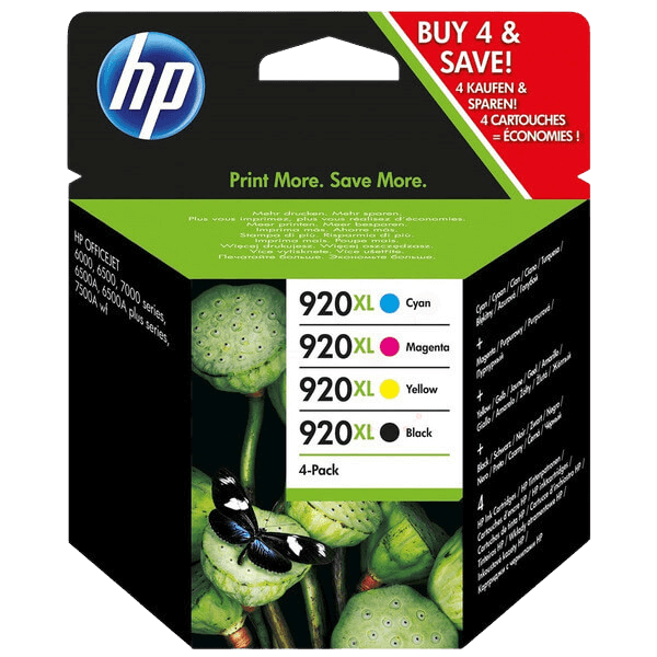 HP 920 XL CMYK original multipack 700 sidor (C2N92AE)