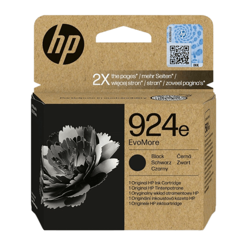 HP 924E XL svart original bläckpatron 1000 sidor (4K0V0NE)