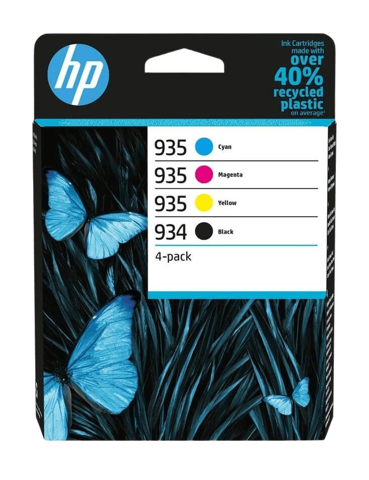 HP 934 + 935 CMYK original multipack 1600 sidor (6ZC72AE)