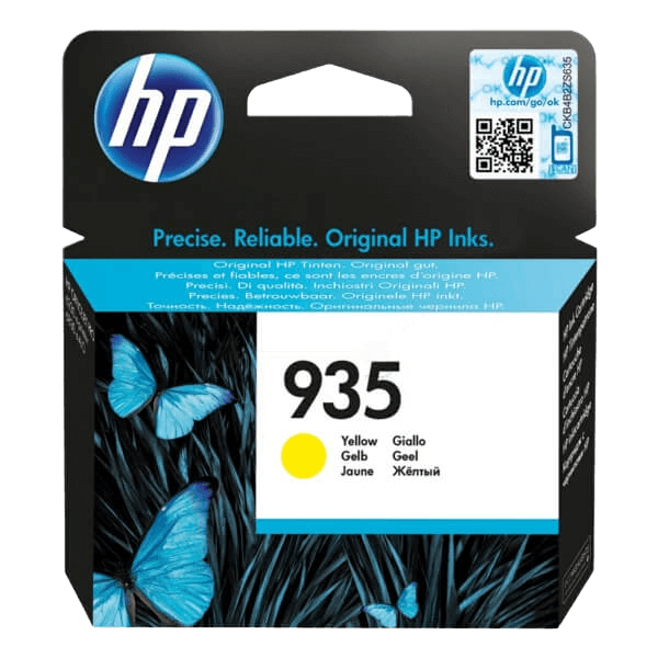HP 935 gul original bläckpatron 4 ml. (C2P22AE)
