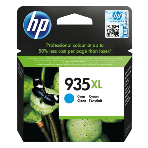 HP 935 XL cyan original bläckpatron 825 sidor (C2P24AE)