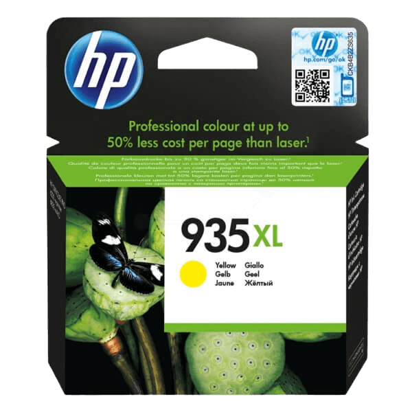 HP 935 XL gul original bläckpatron 825 sidor (C2P26AE)