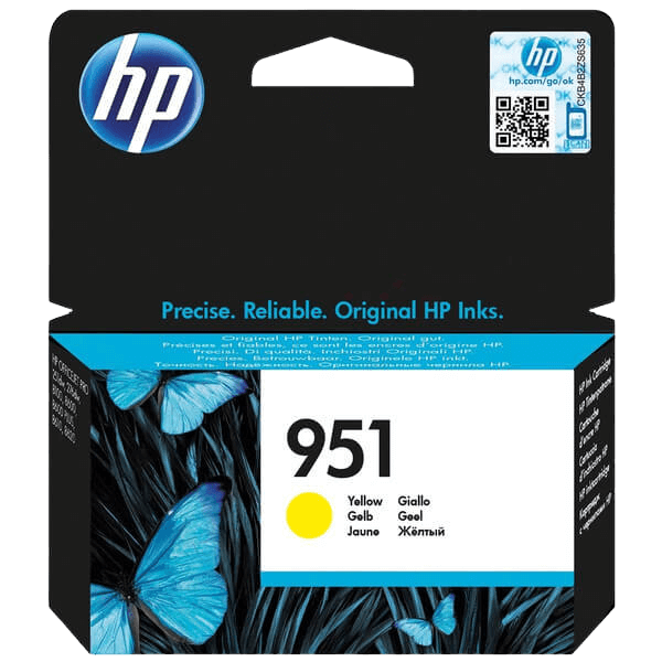 HP 951 gul original bläckpatron 700 sidor (CN052AE)