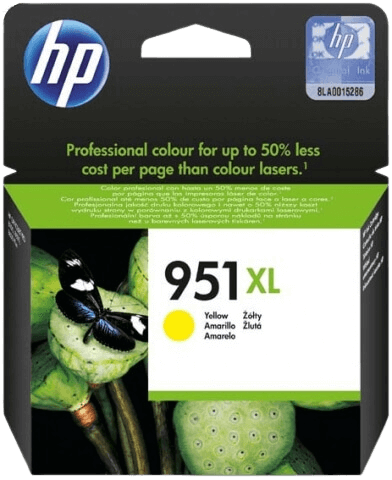 HP 951XL gul original bläckpatron 1500 sidor (CN048AE)