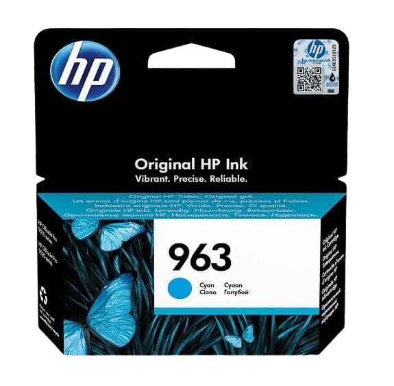 HP 963 cyan original bläckpatron 700 sidor (3JA23AE)