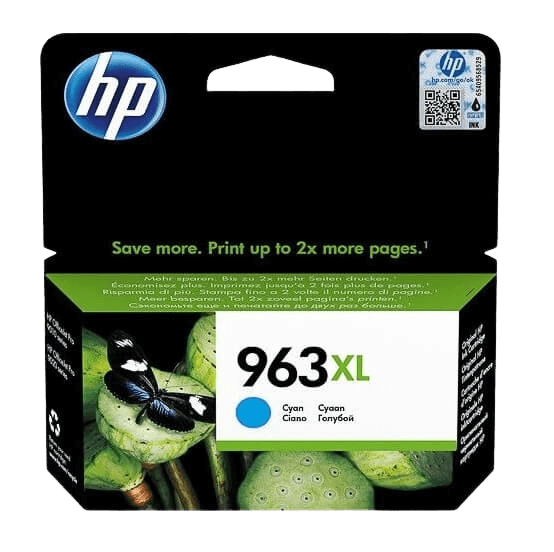 HP 963XL cyan original bläckpatron 1600 sidor (3JA27AE)