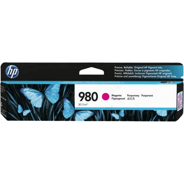 HP 980 magenta original bläckpatron 6600 sidor (D8J08A)