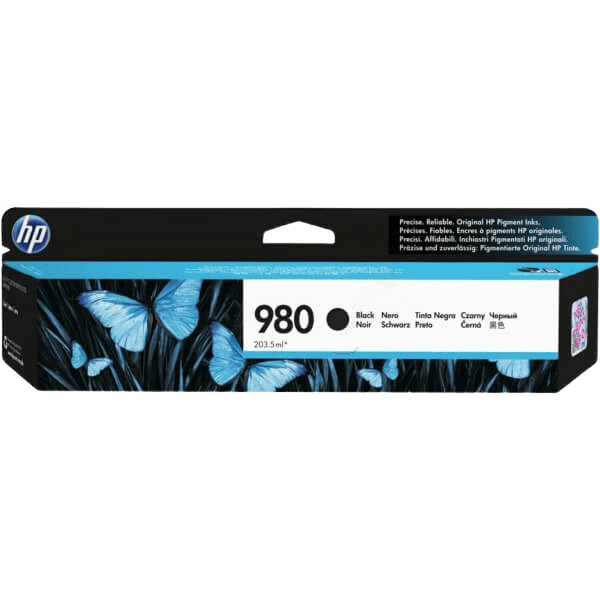 HP 980 svart original bläckpatron 10000 sidor (D8J10A)