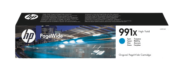 HP 991X XL cyan original bläckpatron 16000 sidor (M0J90AE)