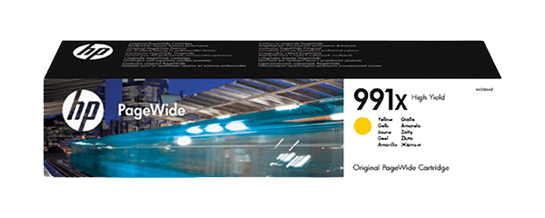 HP 991X XL gul original bläckpatron 16000 sidor (M0J98AE)
