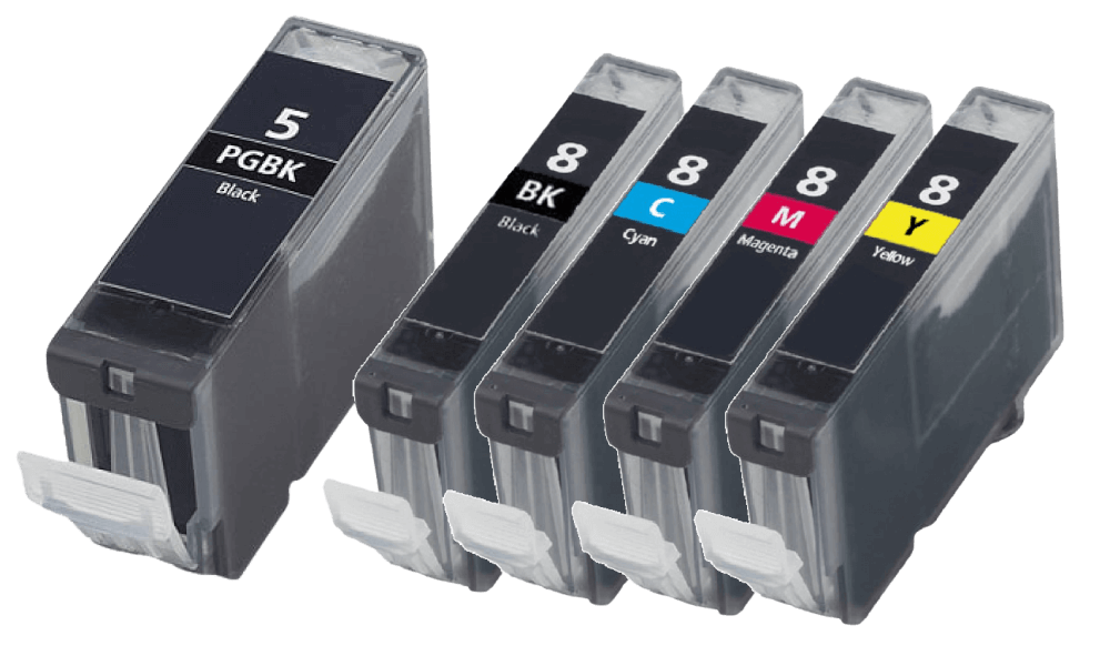 Canon CLI-8 5 st rabattpaket blækpatron 78 ml. - kompatibel