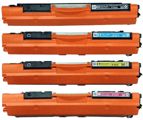 Kompatibel HP 130A 4 st rabattpaket toner 4300 sidor