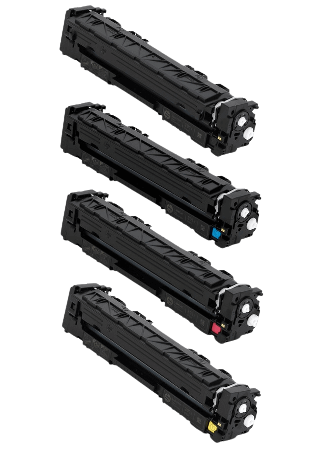 Kompatibel HP 201X XL 4 st rabattpaket toner 9700 sidor