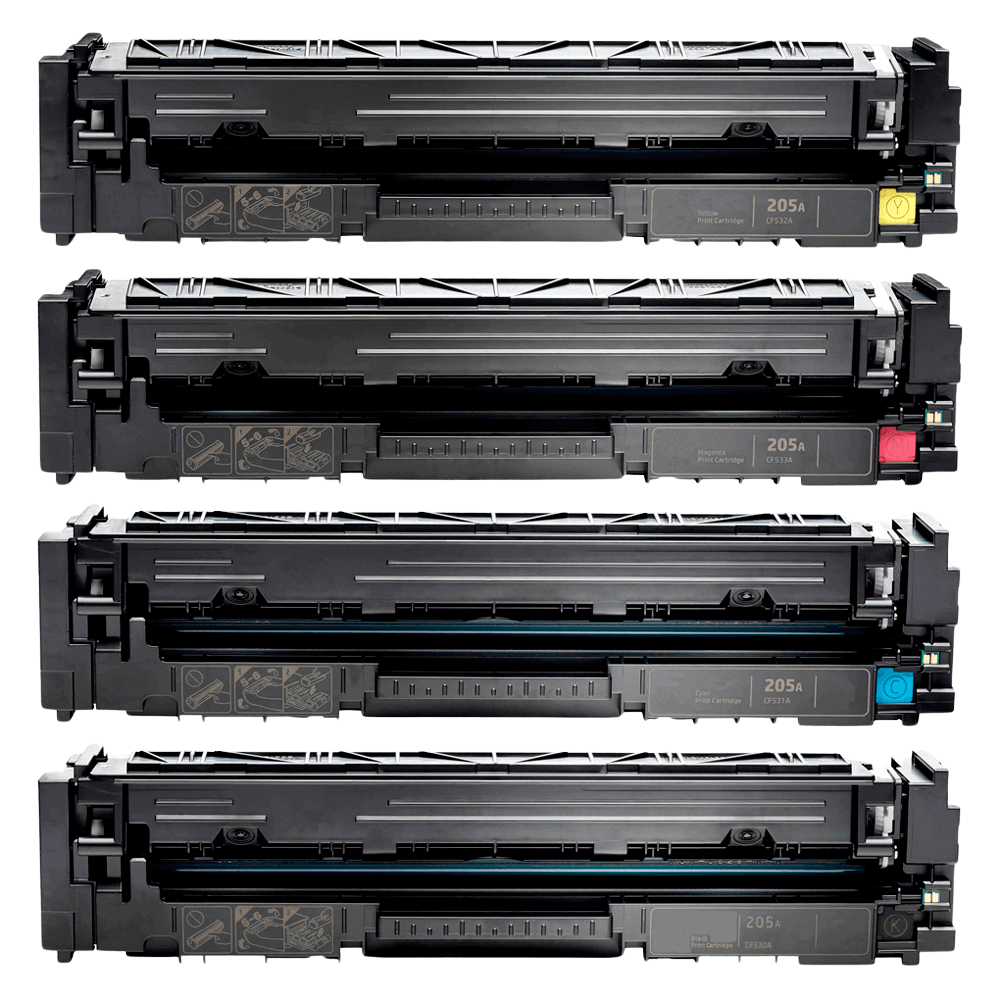 Kompatibel HP 205A 4 st rabattpaket toner 3800 sidor