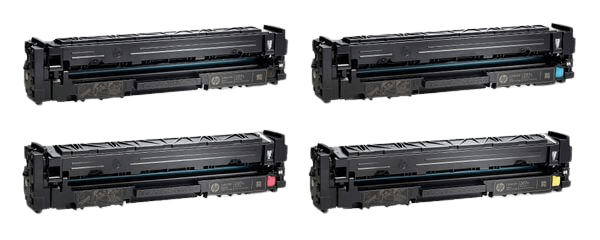 Kompatibel HP 207X XL 4 st rabattpaket toner 10500 sidor