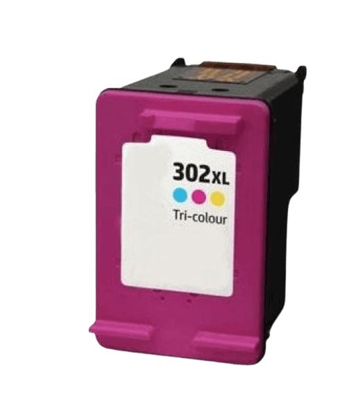 Kompatibel HP 302XL CMY bläckpatron 13 ml. (F6U67AE)