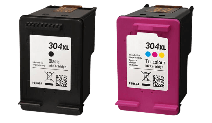 Kompatibel HP 304 XL 2 st rabattpaket blækpatron 36 ml.