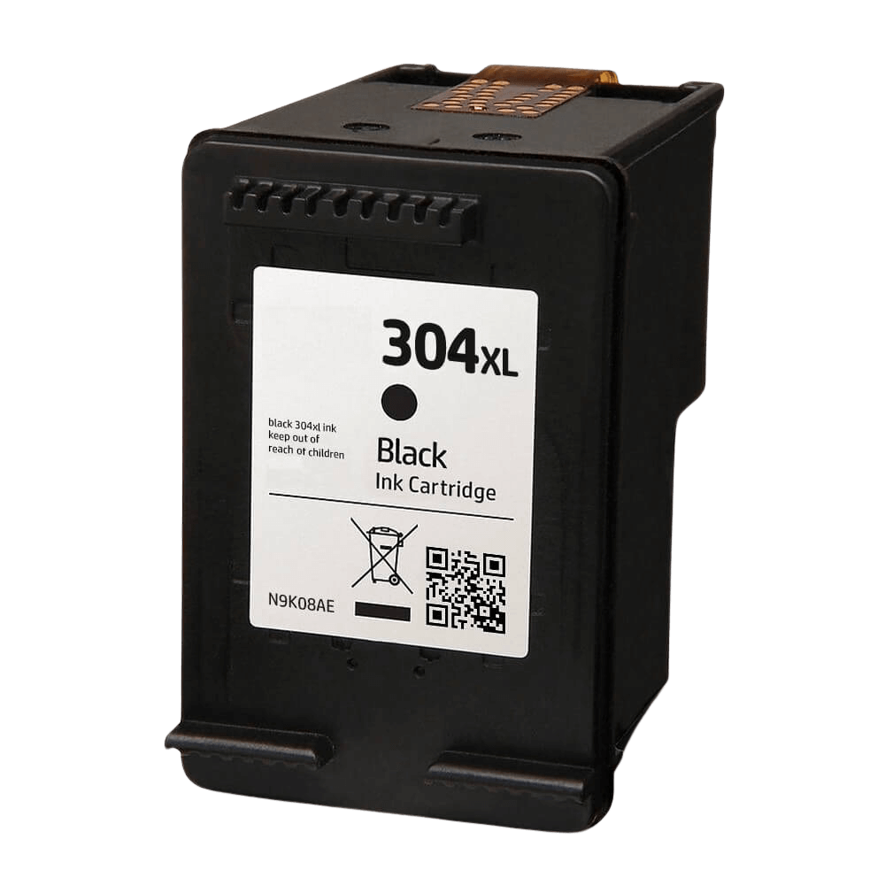 Kompatibel HP 304 XL svart bläckpatron 18 ml. (N9K08AE)