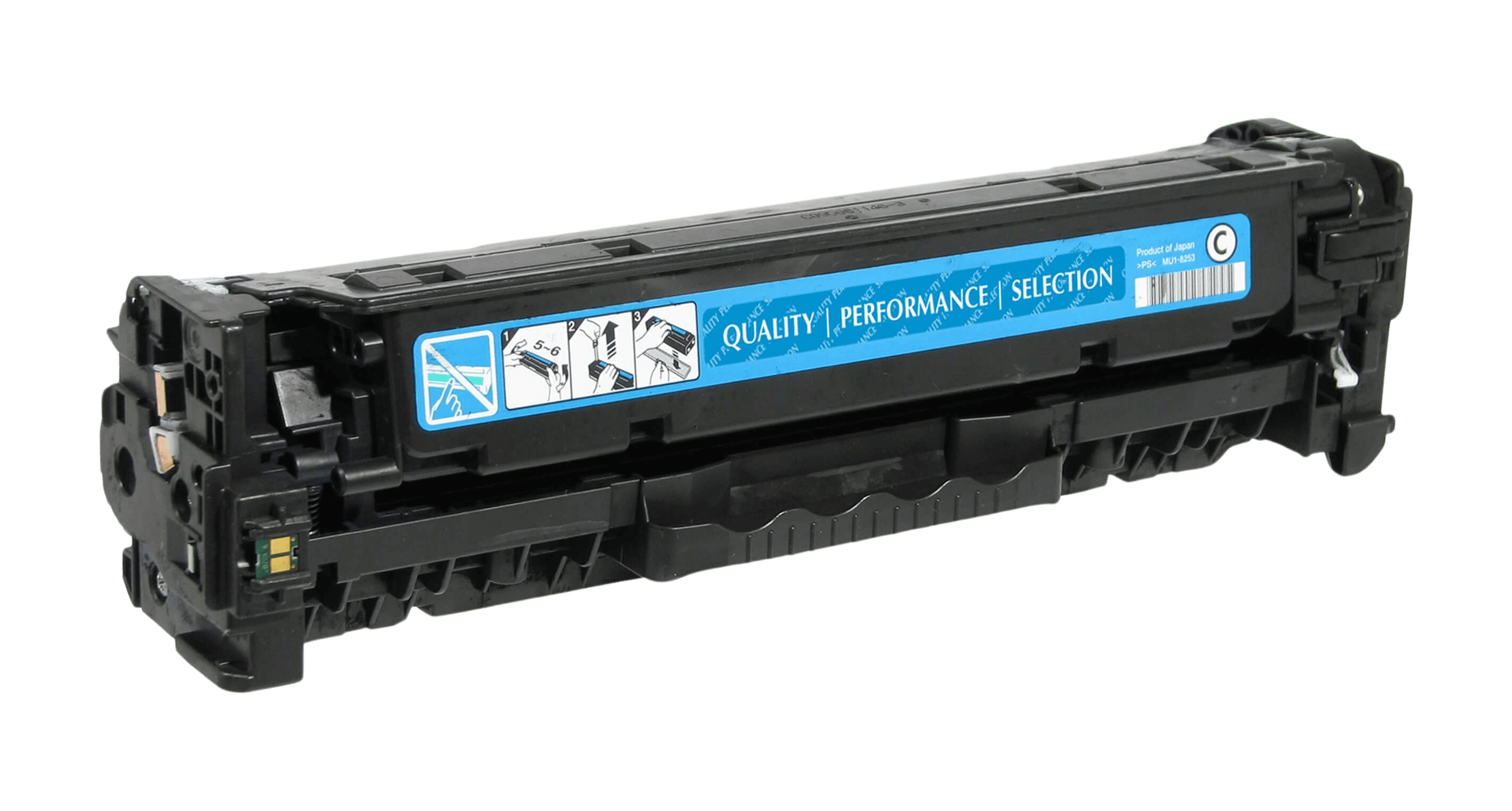 Kompatibel HP 304A XL cyan toner 2800 sidor (CC531A)