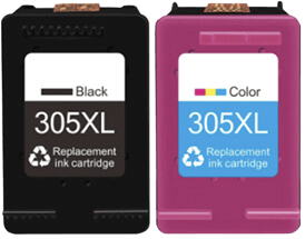 Kompatibel HP 305XL - 3YM62AE + 3YM63AE 2 st rabattpaket blækpatron 36 ml.