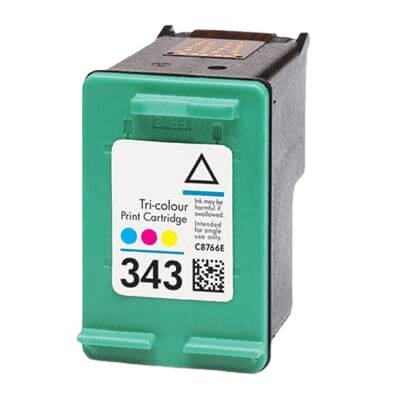 Kompatibel HP 343 CMY bläckpatron 18 ml. (C8766EE)