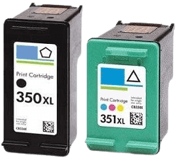 Kompatibel HP 350 XL 2 st rabattpaket blækpatron 56 ml.