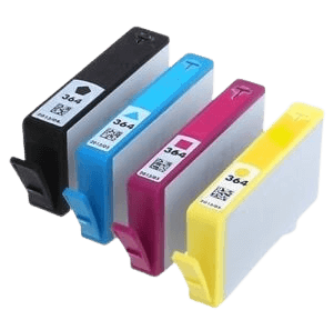 Kompatibel HP 364XL 4 st rabattpaket blækpatron 63 ml.