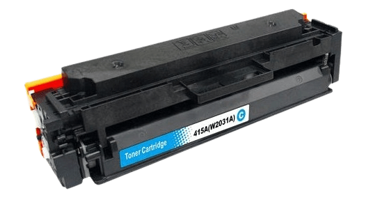 Kompatibel HP 415A cyan toner 2100 sidor (W2031A)