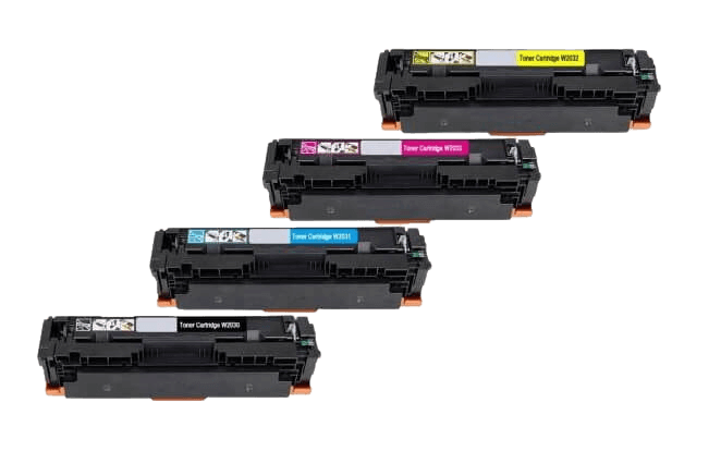 Kompatibel HP 415X XL 4 st rabattpaket toner 25500 sidor