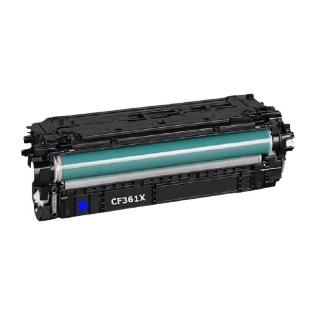 Kompatibel HP 508X XL cyan toner 9500 sidor (CF361X)