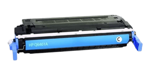 Kompatibel HP 644A cyan toner 12000 sidor (Q6461A)