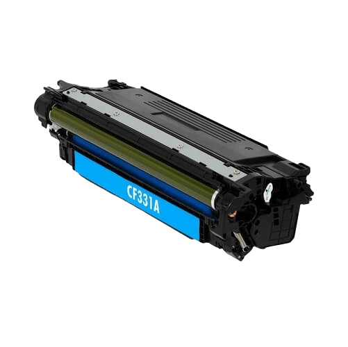 Kompatibel HP 654A cyan toner 15000 sidor (CF331A)