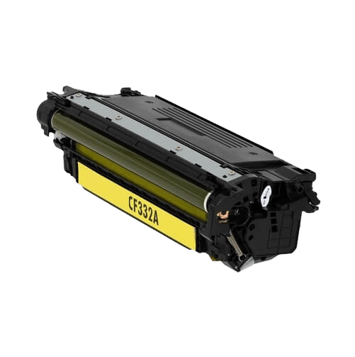Kompatibel HP 654A gul toner 15000 sidor (CF332A)