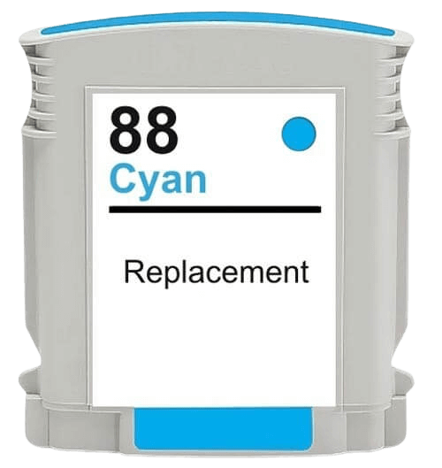 Kompatibel HP 88 XL cyan bläckpatron 28 ml. (C9391AE)