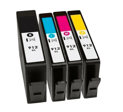 Kompatibel HP 912XL 4 st rabattpaket blækpatron 60 ml.