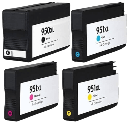 Kompatibel HP 950 XL 4 st rabattpaket blækpatron 161 ml.