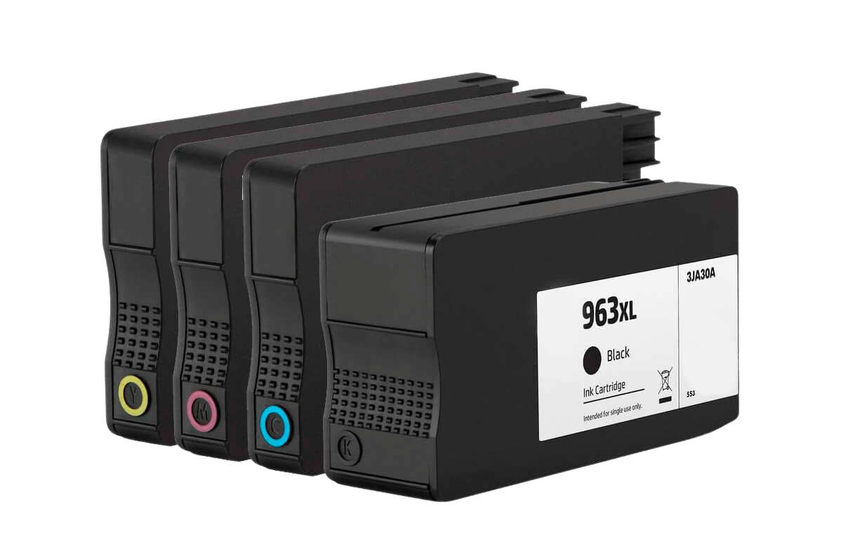 Kompatibel HP 963XL 4 st rabattpaket blækpatron 134,5 ml.