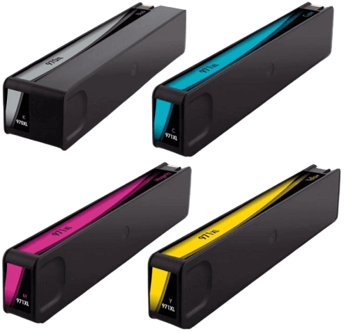 Kompatibel HP 970 XL 4 st rabattpaket blækpatron 29000 sidor