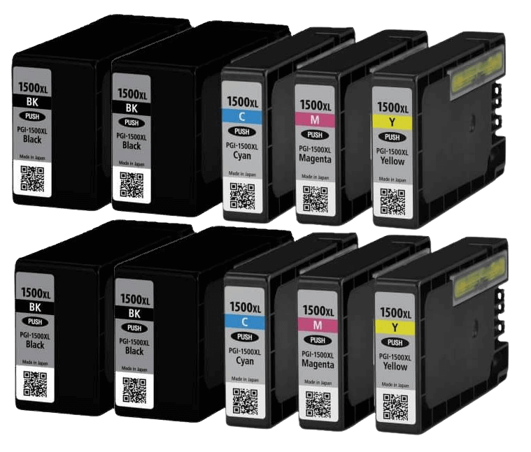 Canon PGI-1500XL 10 st rabattpaket blækpatron 216 ml. - kompatibel